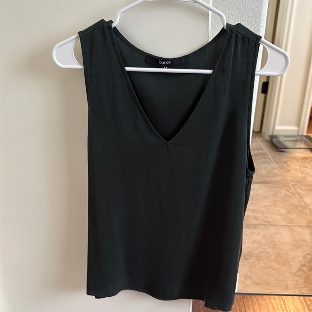 Quince Silk Tank Top